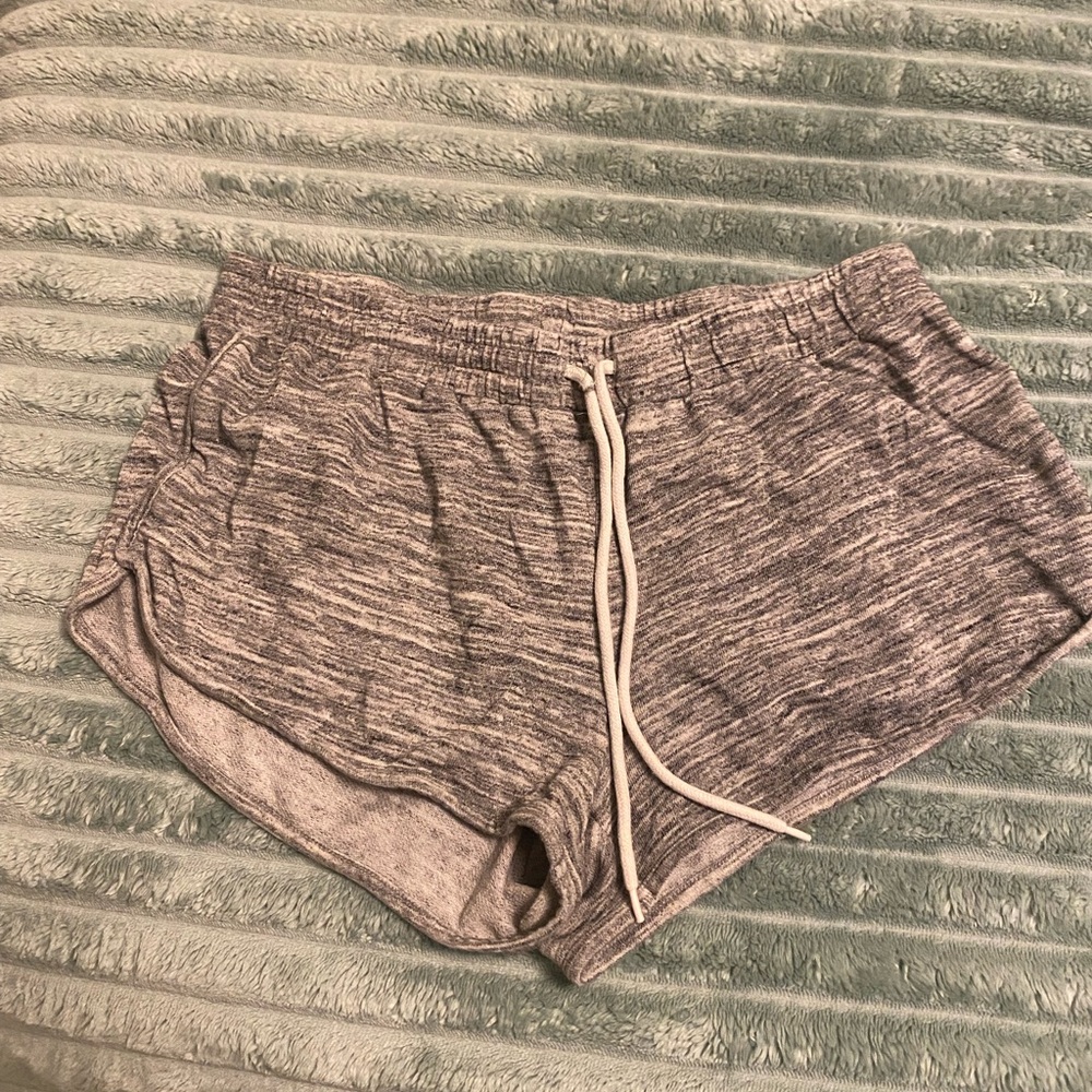 Mossimo Supply Co. Heathered Gray Athletic Shorts